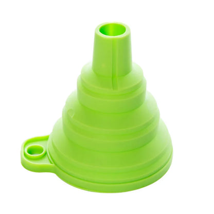 Universal Engine Funnel Car Silicone Liquid Funnel Washer Fluid Change Foldable Portable Auto Engine Oil Petrol Change Funnel
